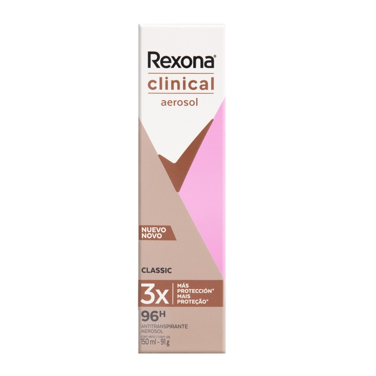 Desodorante Aerosol Rexona Clinical Classic 150ml