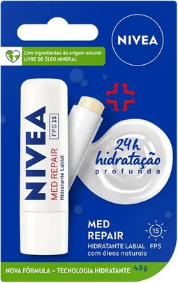 Leve 4 Pague 3 protetores labiais Nivea