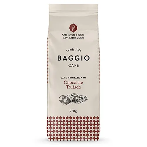 [Rec] Baggio Café Café Torrado E Moído Aroma De Chocolate Trufado 250G