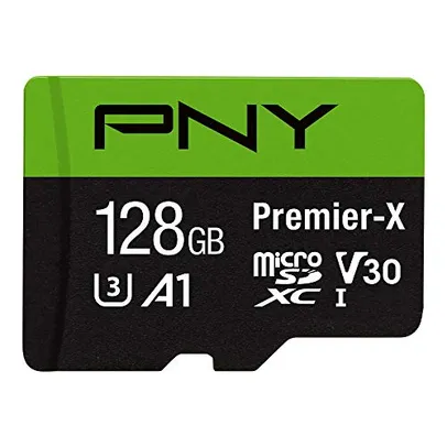 [PRIMEDAY] Cartão de memória flash microSDXC PNY Premier-X, classe 10, 128 GB, preto
