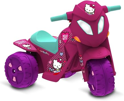 Ban Moto Hello Kitty Eletrica 6V Bandeirante