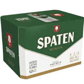 Pack Cerveja Spaten Puro Malte 350ml Lata - 12 Unidades