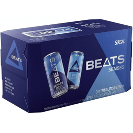 Cerveja Skol Beats Senses 269ml - 8 Unidades