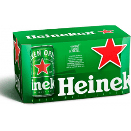 Pack Heineken Cerveja Pilsen - 8 Latas de 269ml