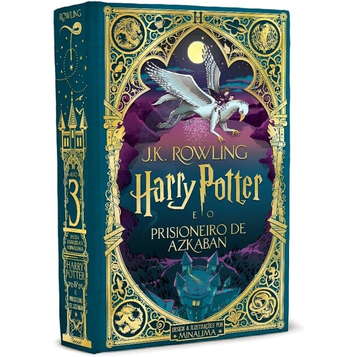 Livro Harry Potter e O Prisioneiro de Azkaban - Capa Dura