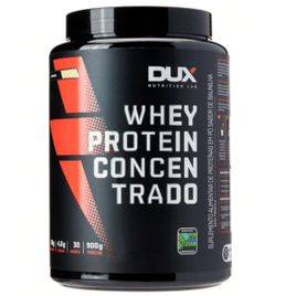 DUX Whey Protein Concentrado Pote (900G) - Sabor Baunilha