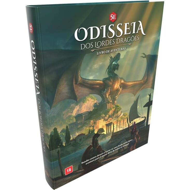 Galápagos Odisseia dos Lordes Dragões 5e: Livro de Aventuras - Capa dura