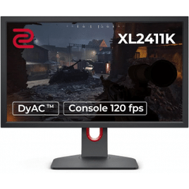 Monitor Gamer Zowie 24" 144Hz 1ms Tecnologia DyAc Ajuste de Altura - XL2411K