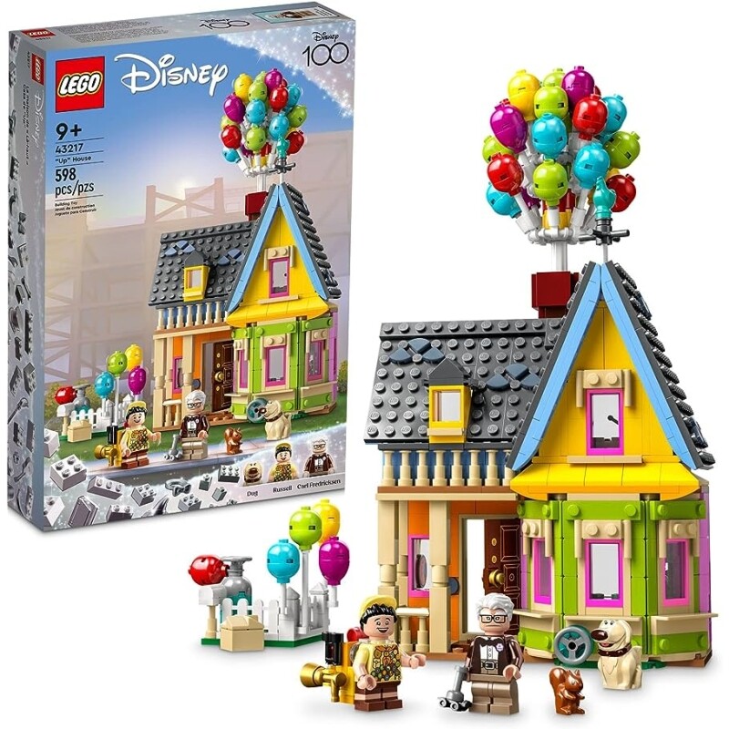 LEGO Disney e Pixar Casa de Up Altas Aventuras 598 Peças - 43217