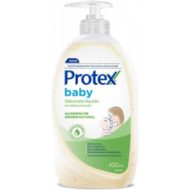 Sabonete Líquido Para Bebê Protex Baby Glicerina Natural 400ml