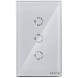 Interruptor Inteligente Smarteck 4X2" 4 Módulos Bivolt Touch - SMCI4PS1