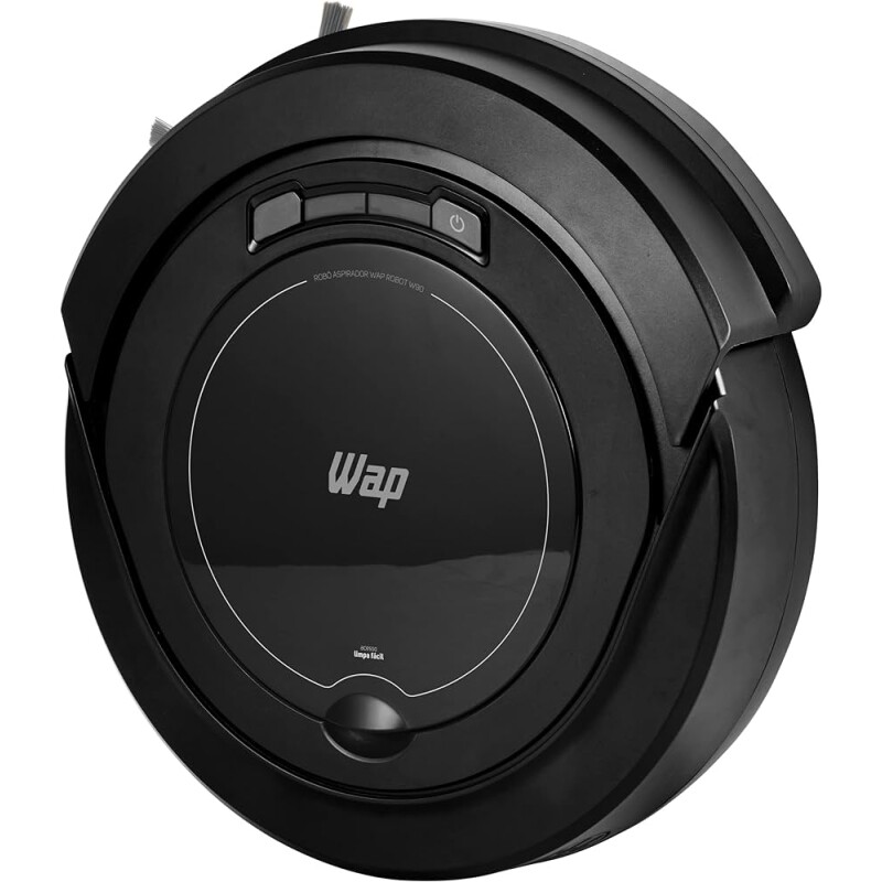 WAP ROBOT W90 - Aspirador de Pó Robô Automático 3 em 1 Varre Aspira Passa Pano MOP pa