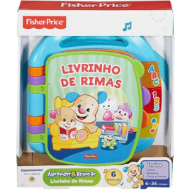 Livro de Rimas Mattel Multicor - Fisher-Price