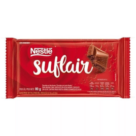 Barra de Chocolate Suflair ao Leite 80g - Nestlé