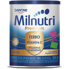 Composto Lácteo Idade Pré Escolar Milnutri Premium Danone Nutricia - 800g