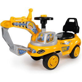 Escavadeira Trator Brinquedo Infantil Mini Veiculo Escavator Mega Compras