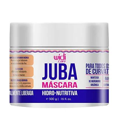 [+ POR - R$ 31,61] Máscara WIDI CARE ''Juba'' Hidro-Nutritiva 'TOTALMENTE LIBERADA' 500g