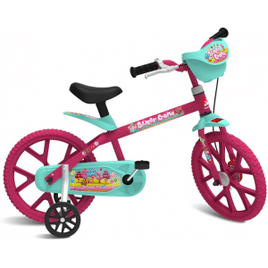 Bicicleta Infantil Aro 14" Sweet Game Bandeirante - 3030