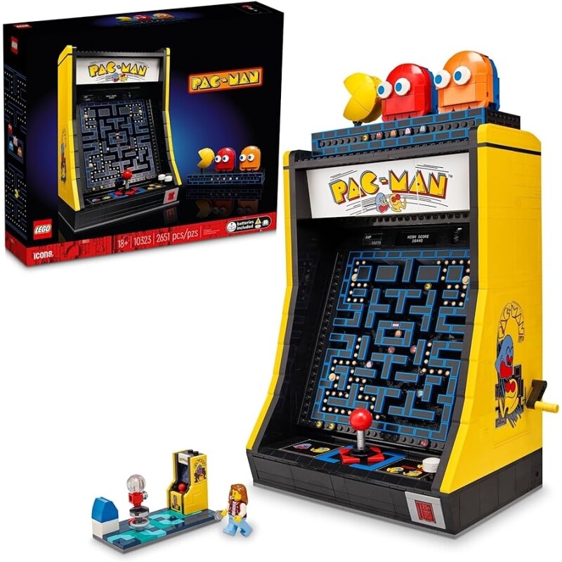 Lego Set Icons 10323 Máquina de Jogos Pac-Man - 2651 Peças