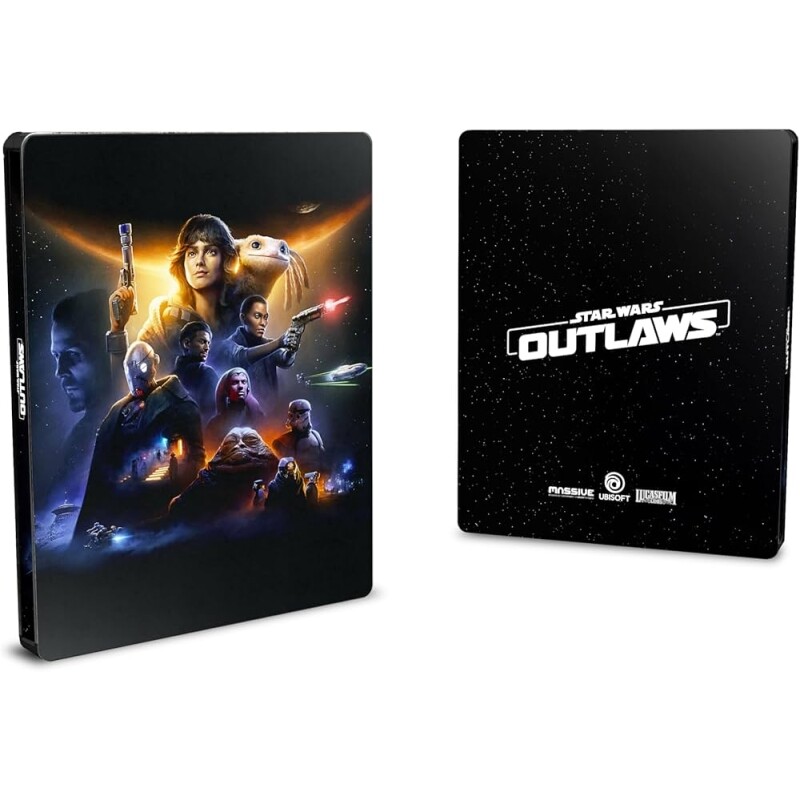 Jogo Star Wars Outlaws Edição SteelBook - PS5