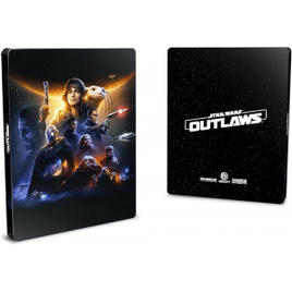 Jogo Star Wars Outlaws - Edição SteelBook - PS5 + Chocolate Ouro Branco Pacote 1Kg