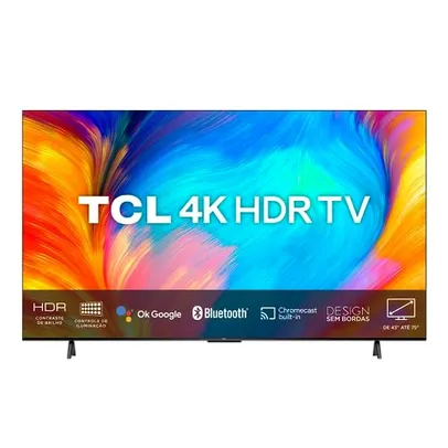 TCL 43P635 - Smart TV LED 43, 4K UHD, Google TV, Wifi, USB