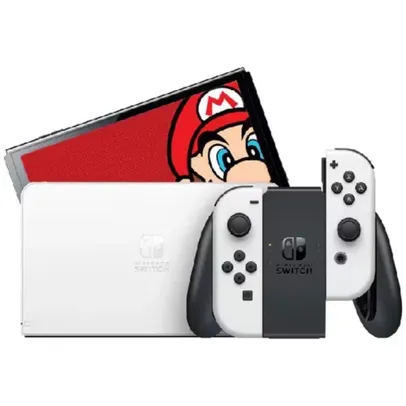 [LIVE]Nintendo Switch Oled 64GB 1x Joy-Con Branco