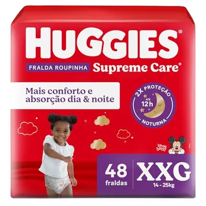 Huggies Fralda Roupinha Supreme Care XXG 48 Un