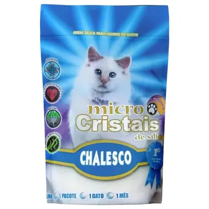 [Rec] Chalesco Micro Cristais De Silica Para Gatos