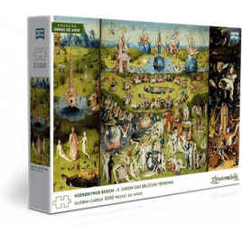 Quebra-cabeça Hieronymus Bosch: O Jardim das Delícias Terrenas 2000 peças - Toyster Brinquedos
