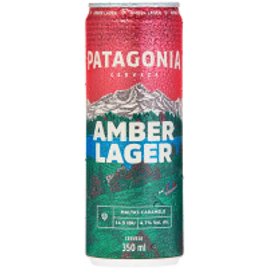 2 Unidades de Cerveja Patagonia Amber Lager 350ml
