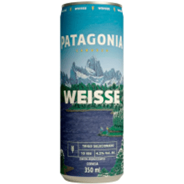 2 Unidades de Cerveja Patagonia Weisse Lata 350ml
