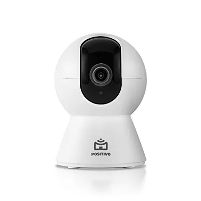 Smart Câmera Bot Wi-Fi 360° Positivo Casa Inteligente 2ª Geração, 1080p Full HD, 15 FPS, Detecção de Movimentos,