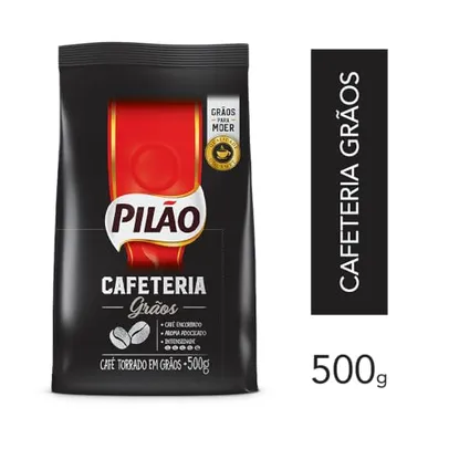 [Prime Day] Café Torrado em Grãos Pilão Cafeteria Pacote 500g