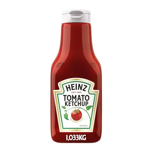 REG Heinz Ketchup Tradicional, 1,033KG - Tamanho Grande
