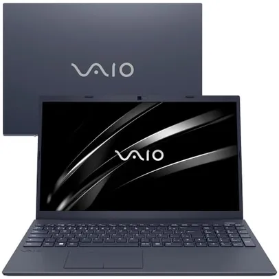 Notebook VAIO® FE15 AMD® Ryzen 7-5700U Linux 32GB RAM 512GB SSD 15.6" Full HD - Cinza Grafite
