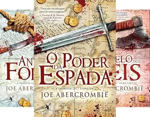 ebook - Box A Primeira Lei (3 livros), por Joe Abercrombie - O poder da espada, Antes da forca, O duelo dos reis