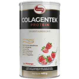 Colagentek Protein Vitafor Morango- 460g