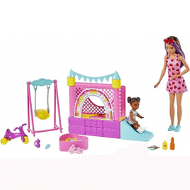 Barbie Boneca Skipper Babysitter Parque infantil HHB67