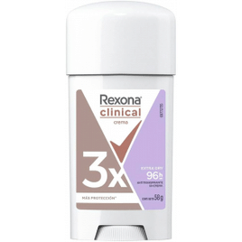 Antitranspirante Creme Rexona Clinical Extra Dry 58g