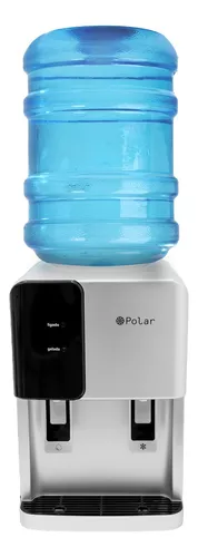 Bebedouro Eletrônico Polar Prata - Agua Natural E Gelada 110V