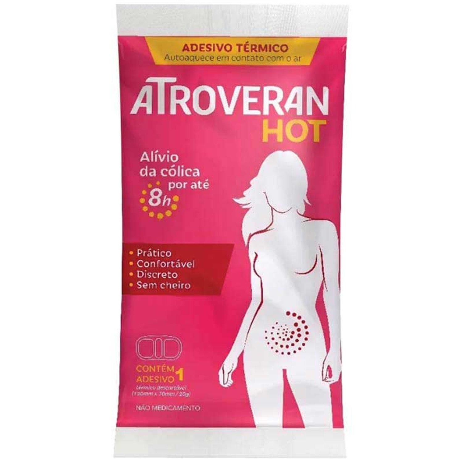 Atroveran Hot Adesivo Termico 1 Unidade