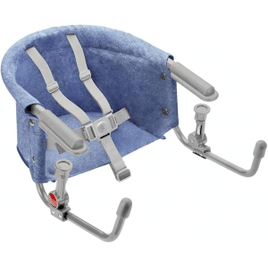 Cadeira de Alimentação de Encaixe em Mesa 6M-15Kg Multikids Baby Click N Clip Azul - BB377