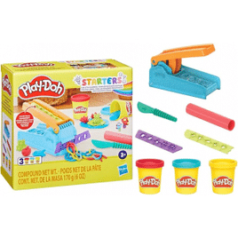Starters Kit inicial Fábrica Divertida Play-Doh Massa de Modelar