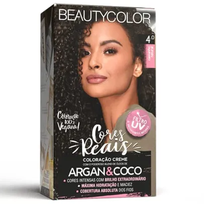 BeautyColor Coloração Permanente Kit 4.0 Castanho Natural Beautycolor