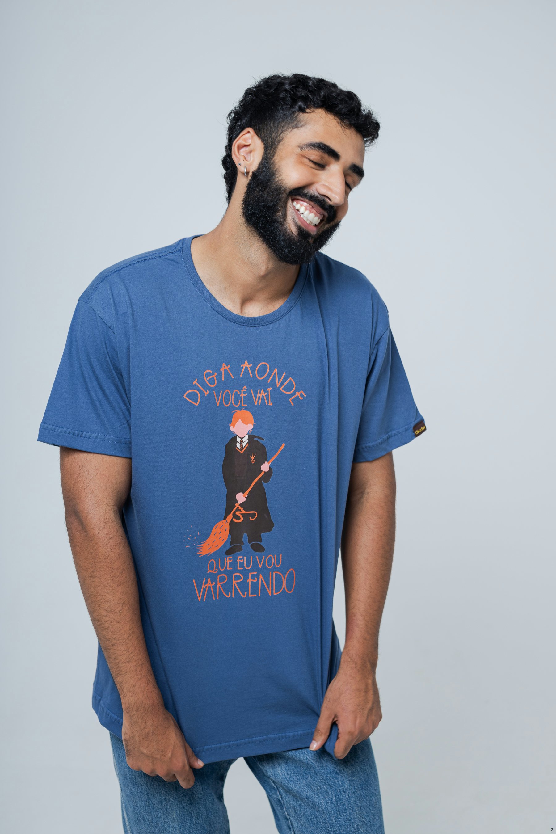 Camiseta Dança da Vassoura Harry Potter