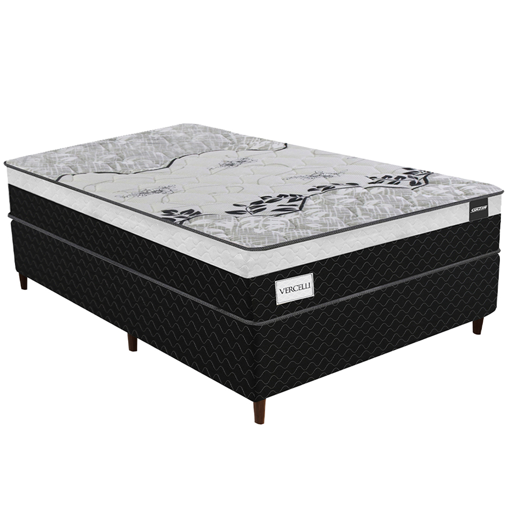 Colchão Cama Box Gazin Molas Bluewave Casal Vercelli  138X188