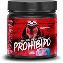 Pré Treino 3VS Nutrition Prohibido Hardcore 360g