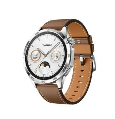 Smartwatch Huawei Watch Gt 4 46mm, Design Geométrico - Marron