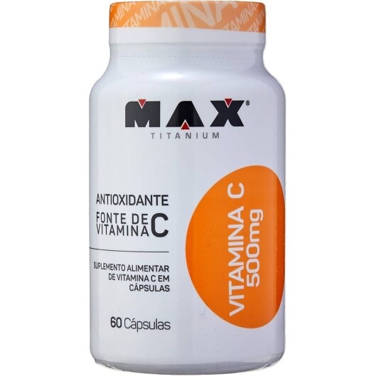 Vitamina C Max Titanium 500Mg - 60 Cápsulas